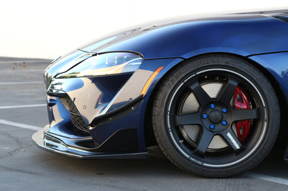 APR Carbon Fiber Front Bumper Canards (2020-2023 Toyota Supra A90/91)