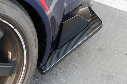 APR Carbon Fiber Rear Bumper Skirts (2020-2023 Toyota Supra A90/91)