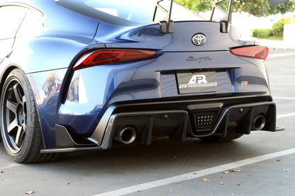 APR Carbon Fiber Rear Bumper Skirts (2020-2023 Toyota Supra A90/91)