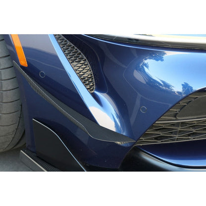 APR Carbon Fiber Front Bumper Canards (2020-2023 Toyota Supra A90/91)