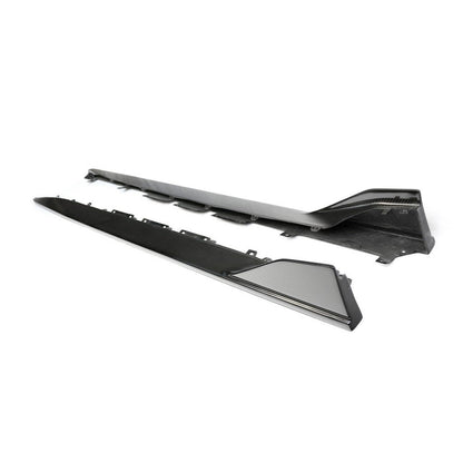 Extensiones de estribos laterales/faldones laterales de fibra de carbono APR (Toyota Supra A90/91, 2020-2023)