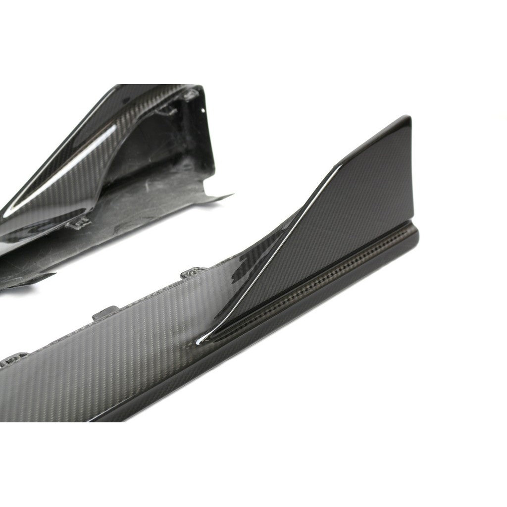 Extensiones de estribos laterales/faldones laterales de fibra de carbono APR (Toyota Supra A90/91, 2020-2023)