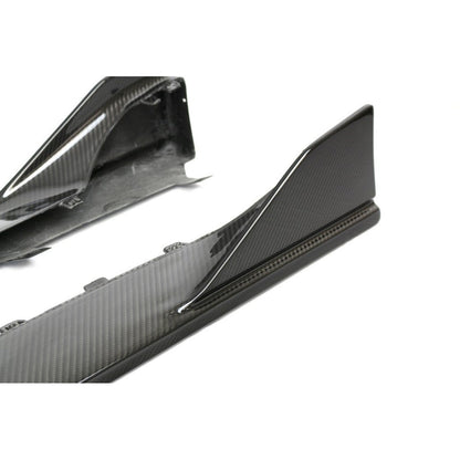 Extensiones de estribos laterales/faldones laterales de fibra de carbono APR (Toyota Supra A90/91, 2020-2023)