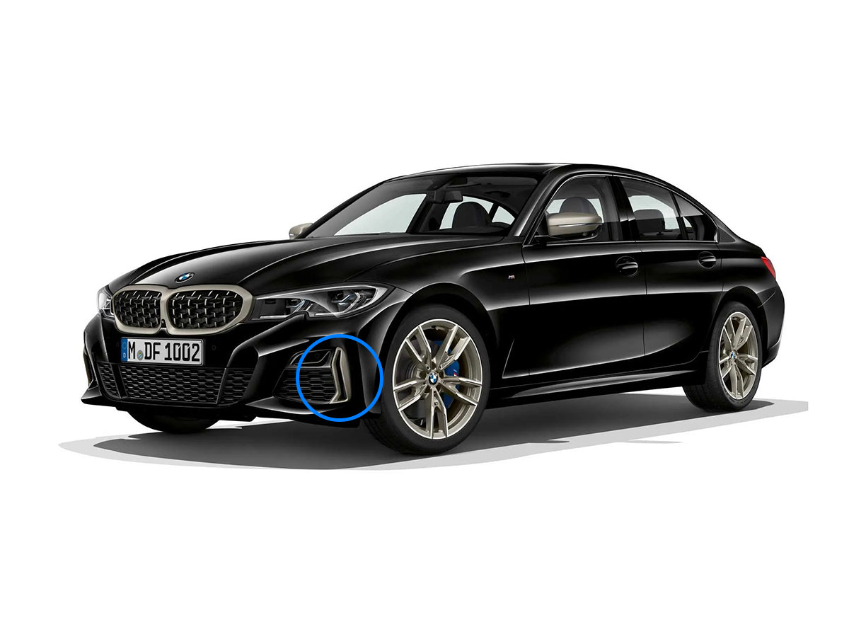 Parrilla delantera de carbono seco AutoTecknic - G20 M340i M-Sport pre-LCI 