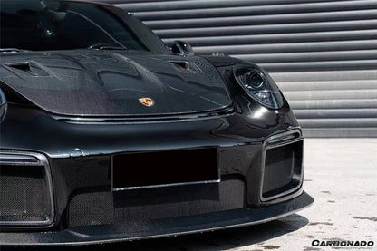 Carbonado 2013-2019 Porsche 991 Carrera Targa S 4 4s GT3 Convert GT2RS Style Carbon Fiber Hood