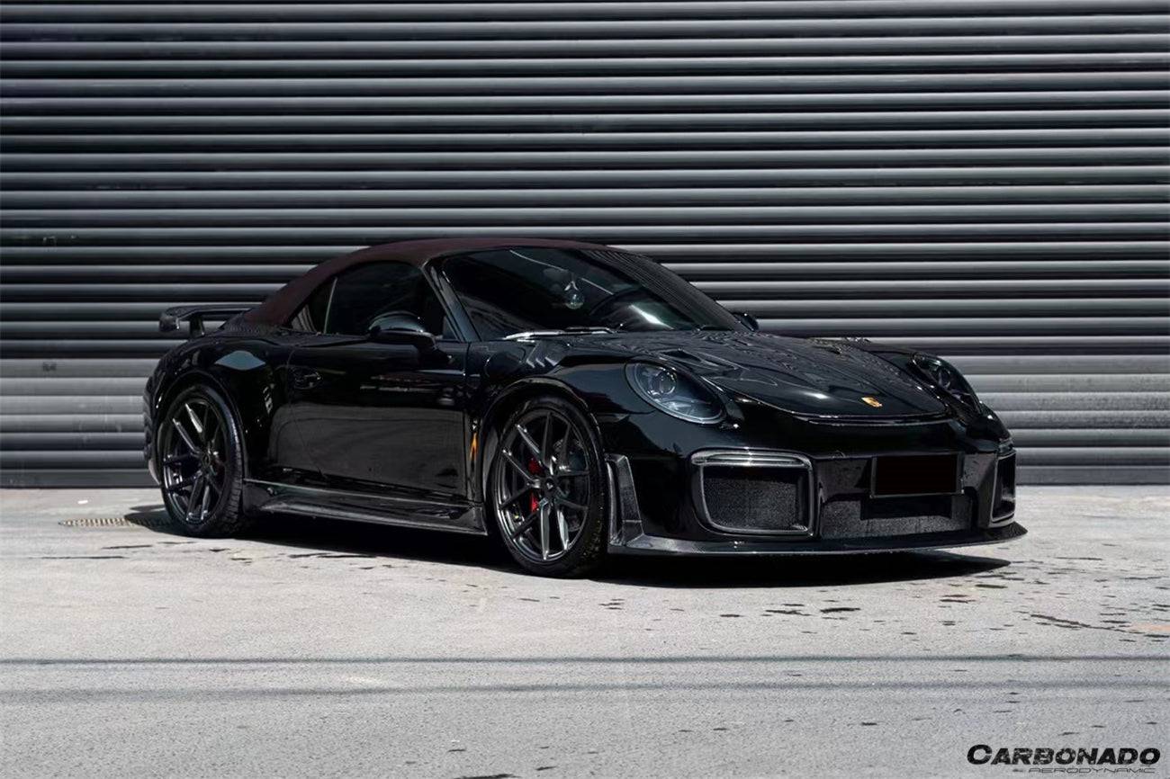 Parachoques delantero estilo Porsche 911 991.1 Carrera Targa S 4 4s GT3 Convertible Carbonado 2012-2015