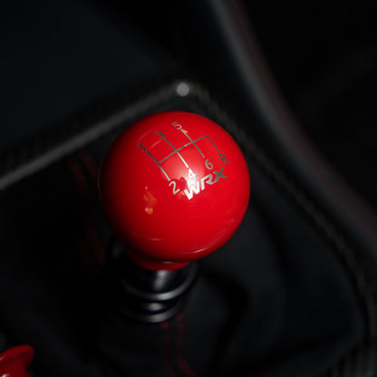 Perilla de cambio con peso Billetworkz - WRX de 6 velocidades (grabado estándar) - Subaru WRX 2015-2025