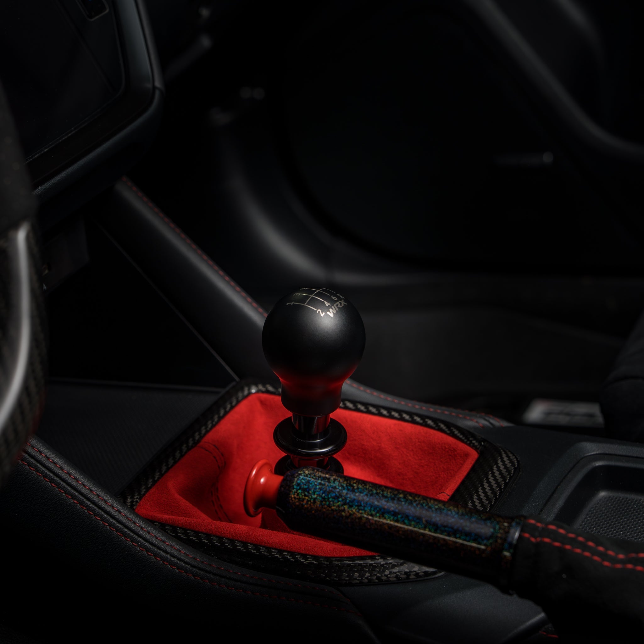 Perilla de cambio con peso Billetworkz - WRX de 6 velocidades (grabado estándar) - Subaru WRX 2015-2025