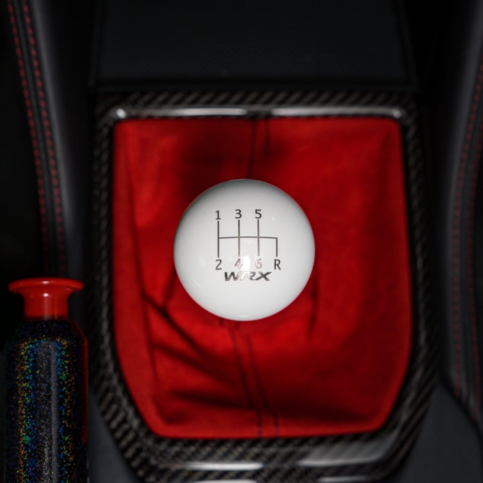Billetworkz Weighted Shift Knob - 6 Speed WRX Standard Engraving - Subaru WRX 2015-2025 - 4