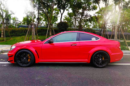 Carbonado 2012-2014 Mercedes Benz W204 C Class Coupe BKSS Style Wide Full Body Kit (Not Fit AMG)