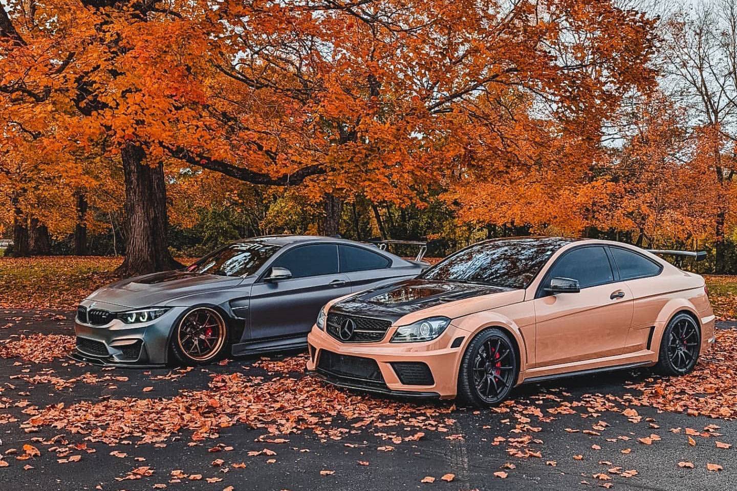 Carbonado 2012-2014 Mercedes Benz W204 C63 AMG Coupe BKSS Style Wide Full Body Kit