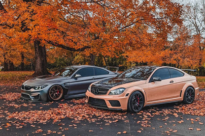 Carbonado 2012-2014 Mercedes Benz W204 C63 AMG Coupe BKSS Style Wide Full Body Kit