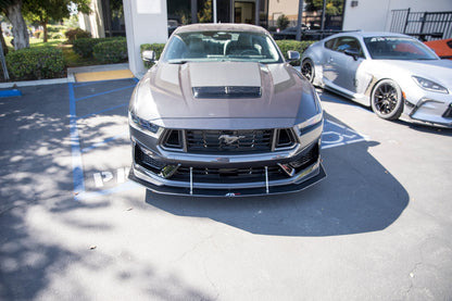 APR Carbon Fiber Front Wind Splitter (2024+ Ford Mustang Dark Horse)