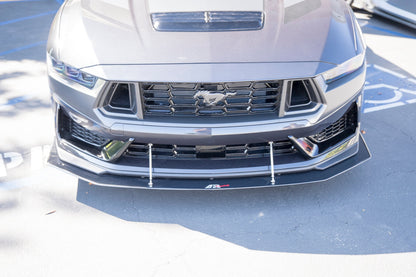 APR Carbon Fiber Front Wind Splitter (2024+ Ford Mustang Dark Horse)