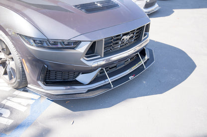 APR Carbon Fiber Front Wind Splitter (2024+ Ford Mustang Dark Horse)
