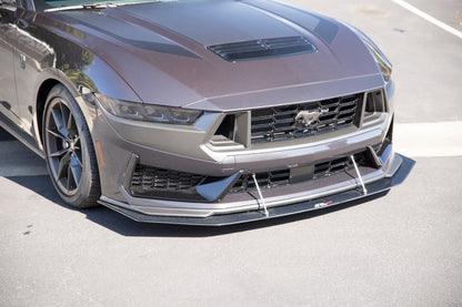 APR Carbon Fiber Front Wind Splitter (2024+ Ford Mustang Dark Horse)