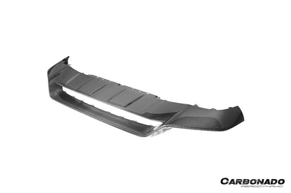Carbonado 2024-2025 Porsche 9Y0.2 Cayenne S E-Hybrid Coupe OEM Style Dry Carbon Fiber Front Lip