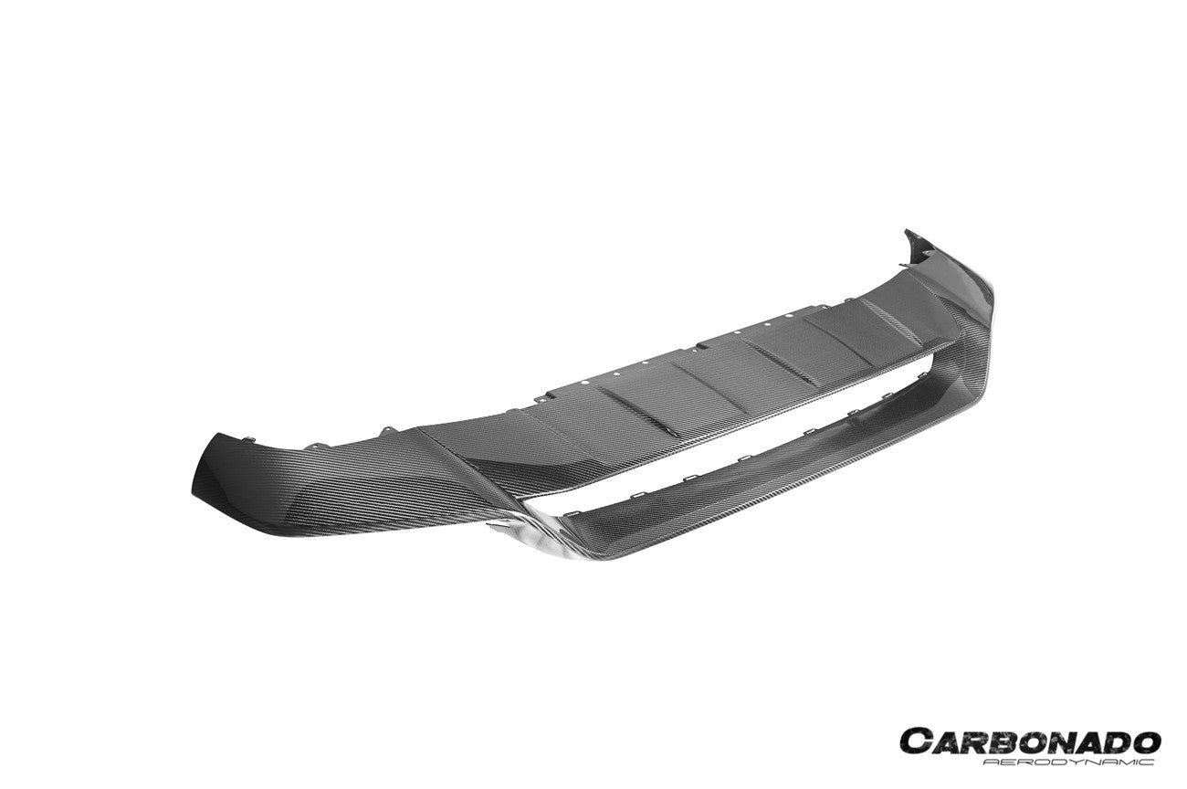 Carbonado 2024-2025 Porsche 9Y0.2 Cayenne S E-Hybrid Coupe OEM Style Dry Carbon Fiber Front Lip