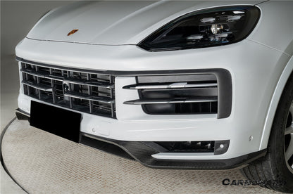 Carbonado 2024-2025 Porsche 9Y0.2 Cayenne S E-Hybrid Coupe OEM Style Dry Carbon Fiber Front Lip