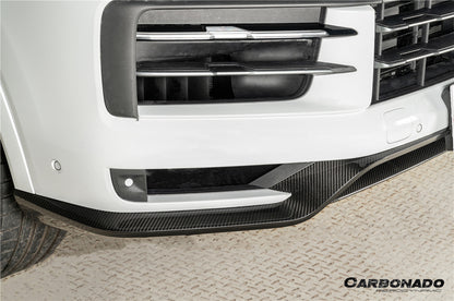Carbonado 2024-2025 Porsche 9Y0.2 Cayenne S E-Hybrid Coupe OEM Style Dry Carbon Fiber Front Lip