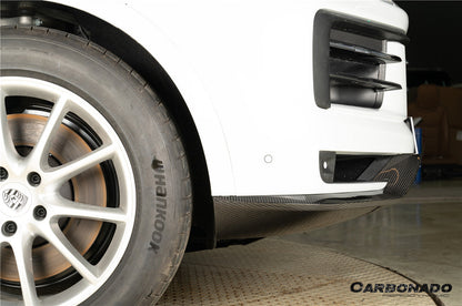 Carbonado 2024-2025 Porsche 9Y0.2 Cayenne S E-Hybrid Coupe OEM Style Dry Carbon Fiber Front Lip