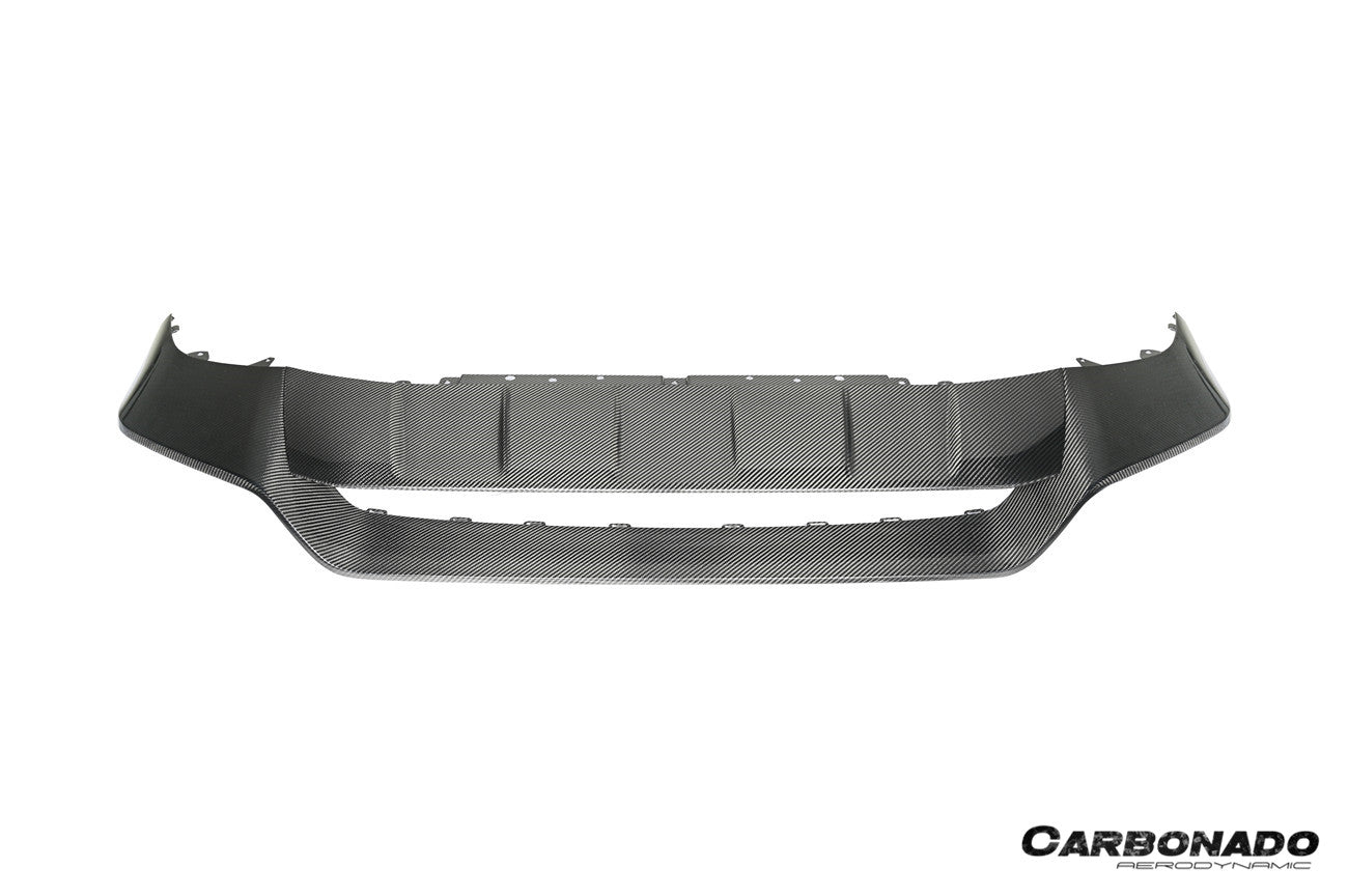 Carbonado 2024-2025 Porsche 9Y0.2 Cayenne S E-Hybrid Coupe OEM Style Dry Carbon Fiber Front Lip