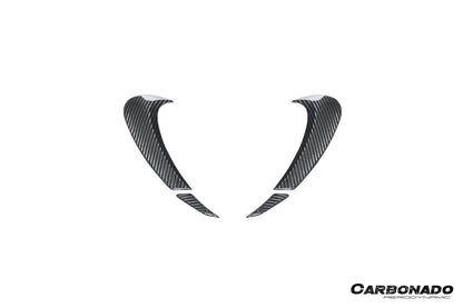 Carbonado 2024-2025 Porsche 9Y0.2 Cayenne S    Coupe    E-Hybrid MSY Style Dry Carbon Fiber Headlight Eyelid Eyebrow Cover