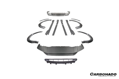 Carbonado 2024-2025 Porsche 9Y0.2 Cayenne S   Coupe    E-Hybrid MSY Style Dry Carbon Fiber Wide Body Kit