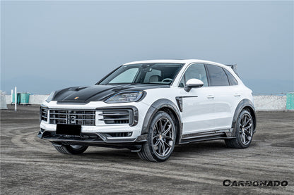 Carbonado 2024-2025 Porsche 9Y0.2 Cayenne S    Coupe    E-Hybrid MSY Style Dry Carbon Fiber Hood