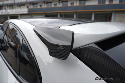 Carbonado 2018-2025 Porsche 9Y0 9YB Cayenne S GTS E-Hybrid Coupe Only KT Style Dry Carbon Fiber Roof Spoiler