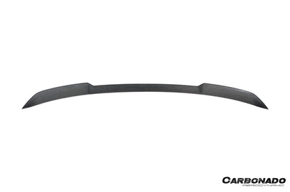 Carbonado 2018-2025 Porsche 9Y0 9YB Cayenne S    GTS    E-Hybrid Coupe Only KT Style Dry Carbon Fiber Trunk Spoiler