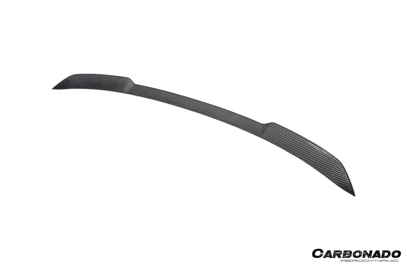 Carbonado 2018-2025 Porsche 9Y0 9YB Cayenne S    GTS    E-Hybrid Coupe Only KT Style Dry Carbon Fiber Trunk Spoiler