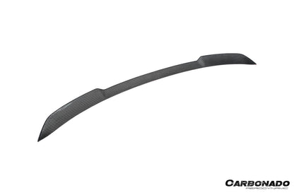 Carbonado 2018-2025 Porsche 9Y0 9YB Cayenne S    GTS    E-Hybrid Coupe Only KT Style Dry Carbon Fiber Trunk Spoiler
