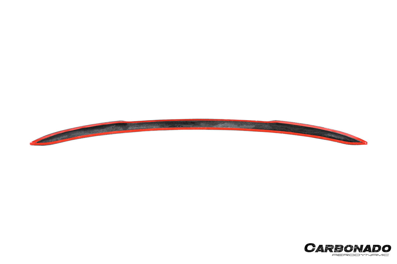 Carbonado 2018-2025 Porsche 9Y0 9YB Cayenne S    GTS    E-Hybrid Coupe Only KT Style Dry Carbon Fiber Trunk Spoiler