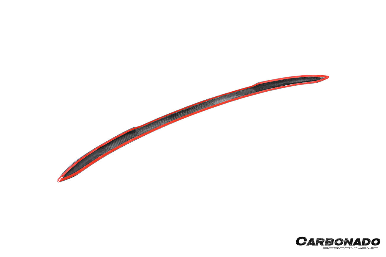 Carbonado 2018-2025 Porsche 9Y0 9YB Cayenne S    GTS    E-Hybrid Coupe Only KT Style Dry Carbon Fiber Trunk Spoiler