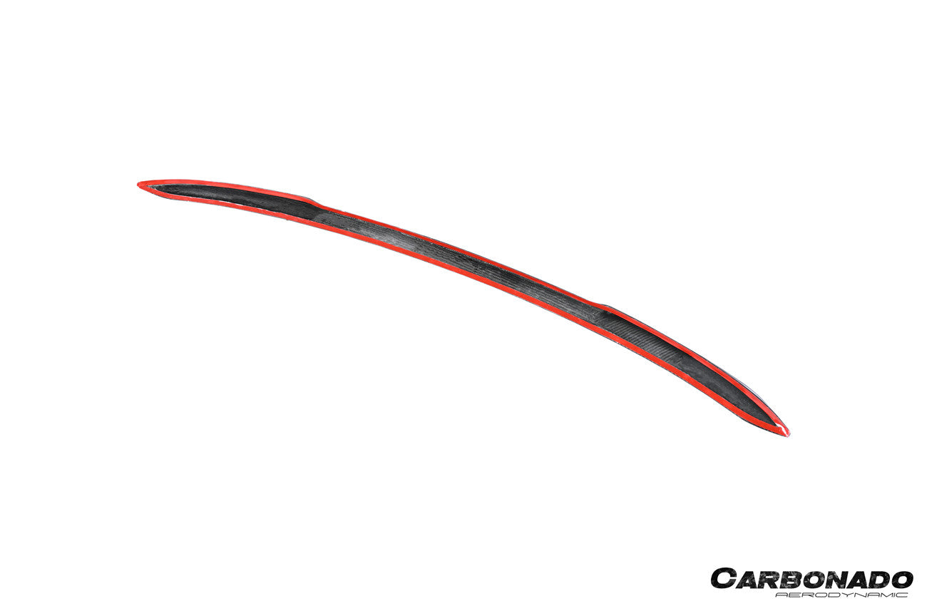 Carbonado 2018-2025 Porsche 9Y0 9YB Cayenne S    GTS    E-Hybrid Coupe Only KT Style Dry Carbon Fiber Trunk Spoiler