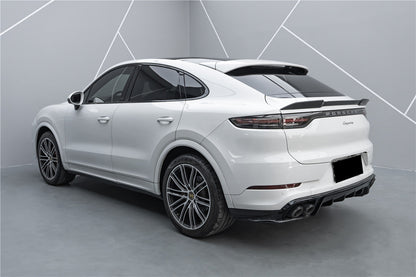 Carbonado 2018-2025 Porsche 9Y0 9YB Cayenne S    GTS    E-Hybrid Coupe Only KT Style Dry Carbon Fiber Trunk Spoiler