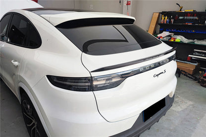 Carbonado 2018-2025 Porsche 9Y0 9YB Cayenne S    GTS    E-Hybrid Coupe Only Turbo Style Dry Carbon Fiber Trunk Spoiler