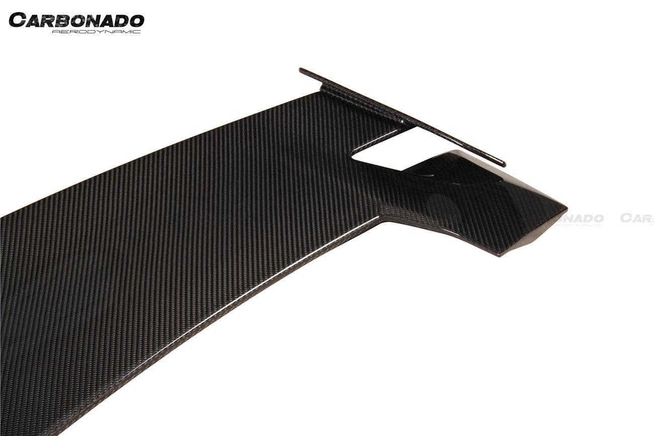 Alerón de techo de fibra de carbono seco estilo Lamborghini Urus Performante Carbonado 2018-2025