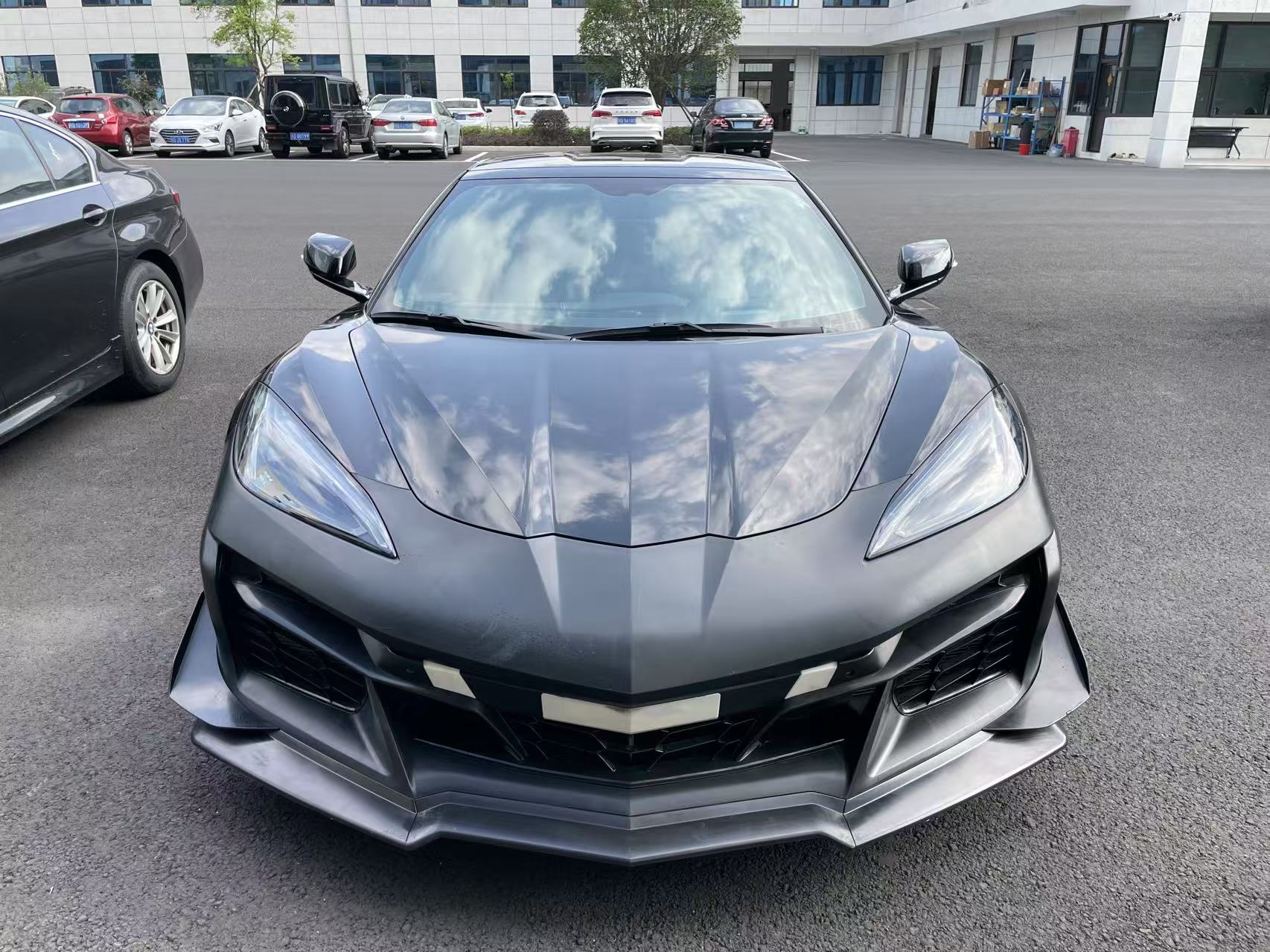 Carbonado 2020-2026 Corvette C8 Stingray Z06 Style Polypropylene Front Bumper