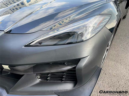 Carbonado 2020-2026 Corvette C8 Stingray Z06 Style Polypropylene Front Bumper