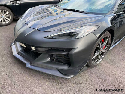 Carbonado 2020-2026 Corvette C8 Stingray Z06 Style Polypropylene Front Bumper