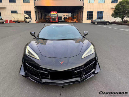 Carbonado 2020-2026 Corvette C8 Stingray Z06 Style Polypropylene Front Bumper