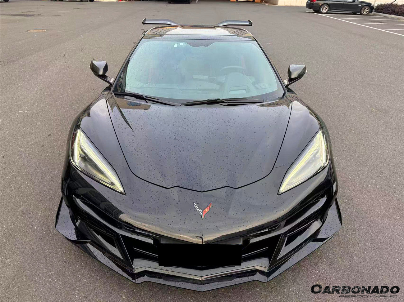 Carbonado 2020-2026 Corvette C8 Stingray Z06 Style Polypropylene Front Bumper