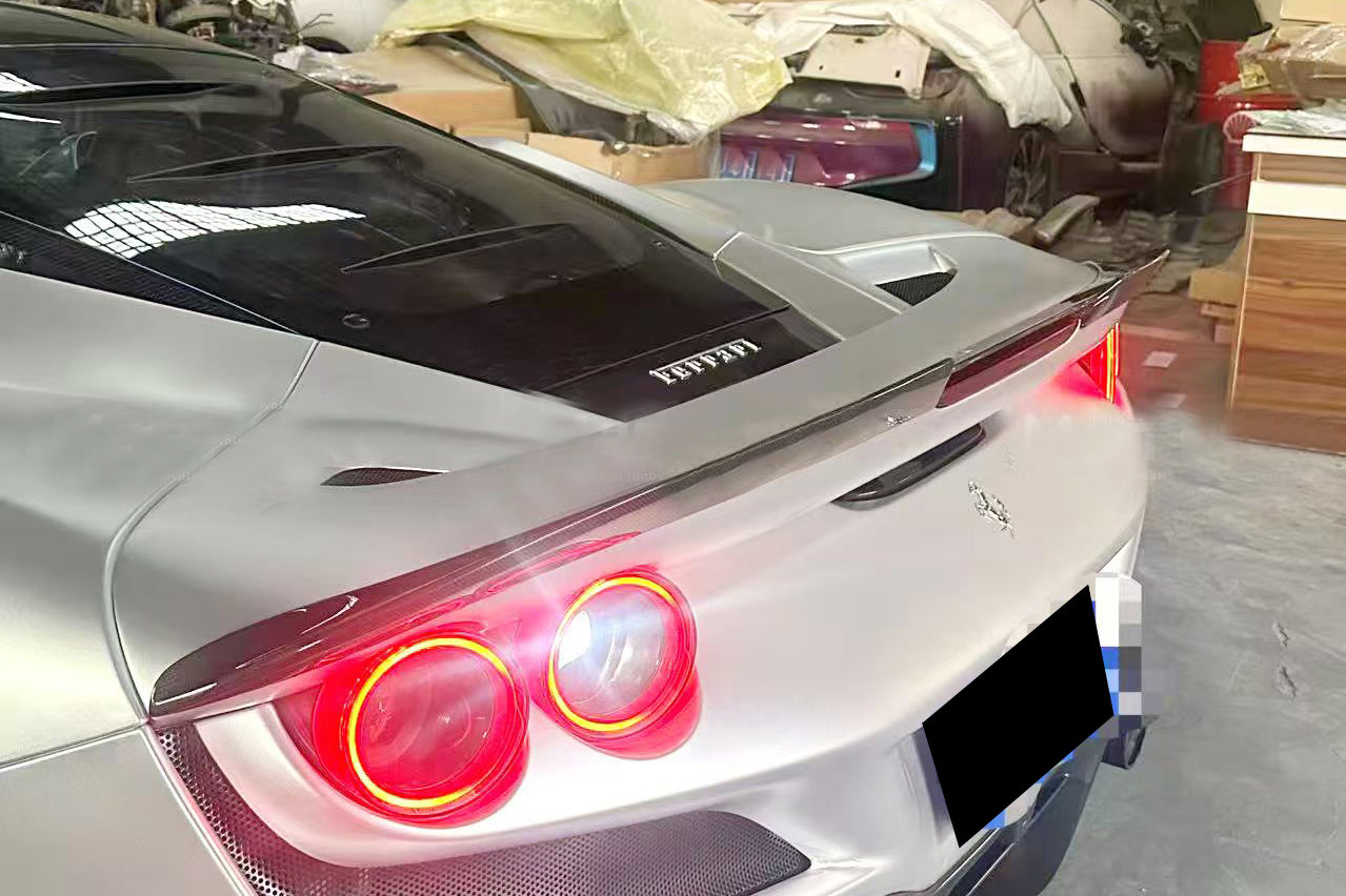 Carbonado MSY Style Autoclave Carbon Fiber Trunk Spoiler | 2019-2024 Ferrari F8