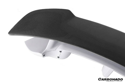 Alerón de maletero estilo Porsche 911 992 Carrera S 4 4S SD Carbonado 2019-2023
