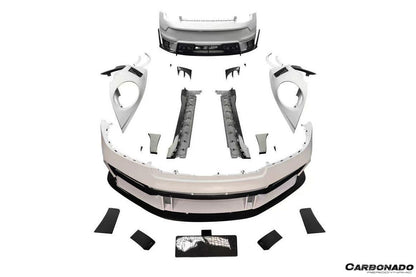 Carbonado Aero 2019-2024 Porsche 911 992 Carrera Autoclave Carbon Fiber Full Wide Body Kit Carbonado (AM) Fits: S, 4, 4S, Targa, Cabriolet