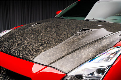 Carbonado 2017-2023 Nissan GTR R35 EBA OEM Style Carbon Fiber Hood