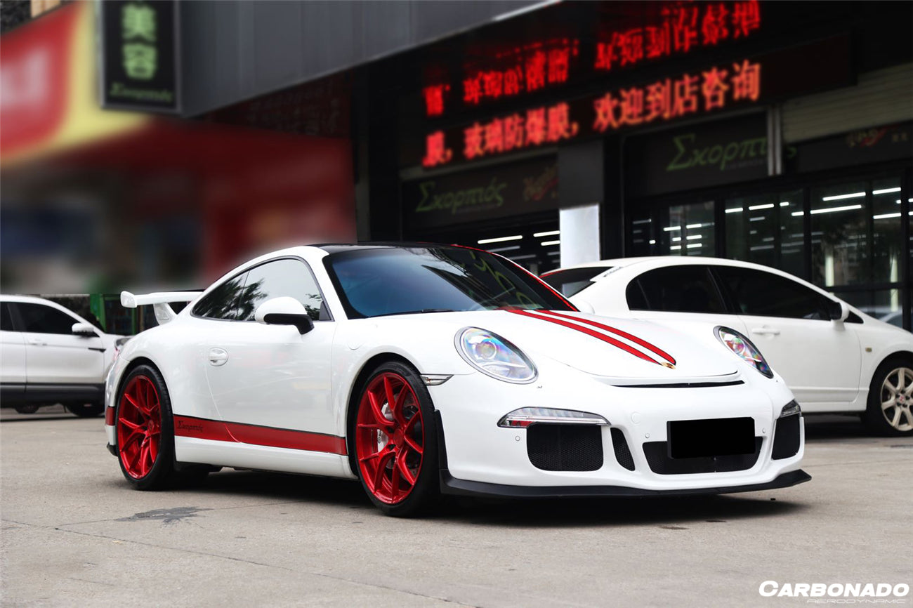 Kit de carrocería completa estilo Porsche 911 991.1 Carrera S GT3 Carbonado 2012-2015 (para escape cuádruple)