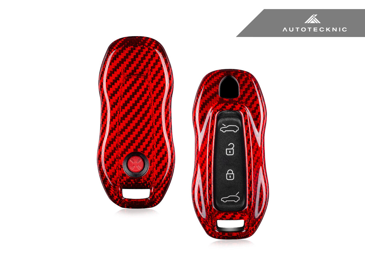 AutoTecknic ドライカーボン Key Remote Trim - ポルシェ Macan EV 2024-Up